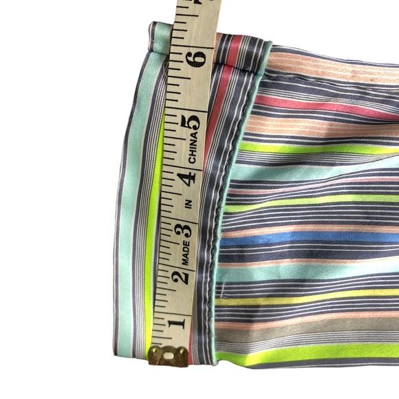 Victoria's Secret Satin Striped Pajama Shirt SZ M - Picture 12 of 13